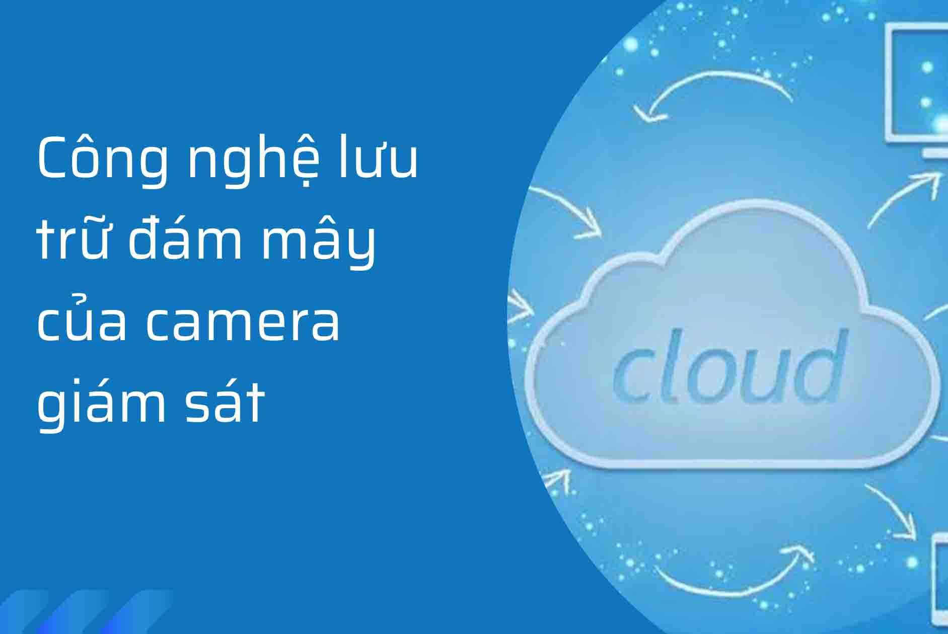 Công nghệ lưu trữ đám mây của camera giám sát